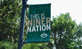 "This is Niner Nation" flag